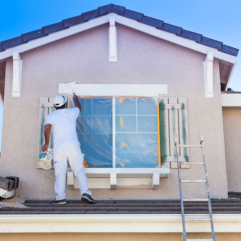 house painter painting