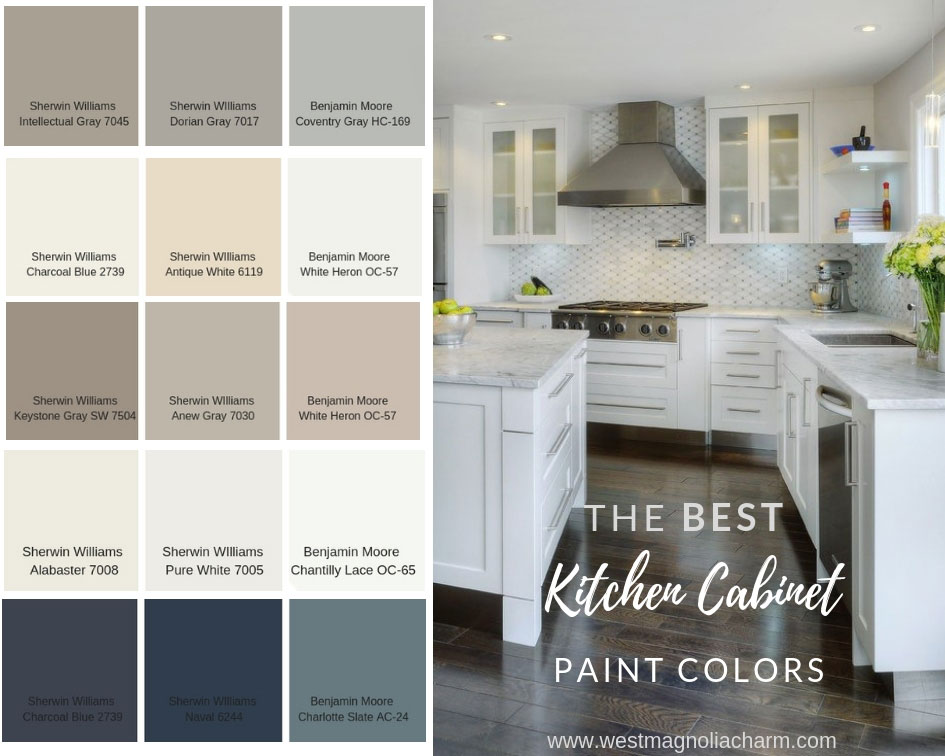 Cabinet Paint Colors For A Brighter Kitchen, Cabinet Color Ideas