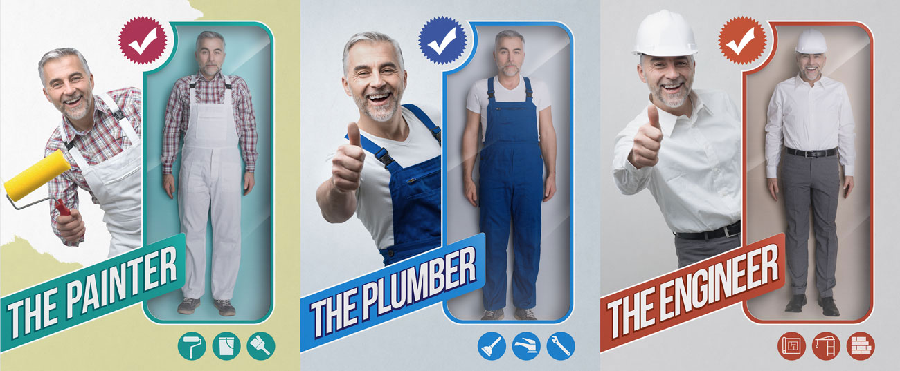 plumber painter engineer